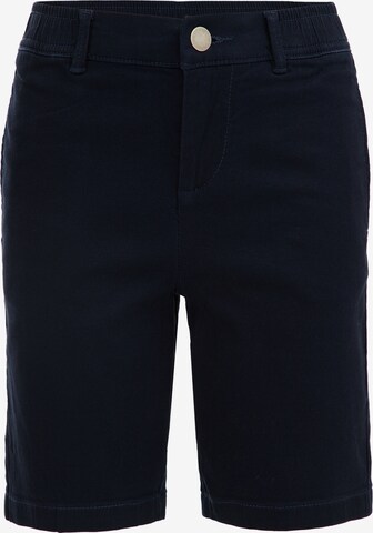 WE Fashion Slimfit Shorts in Blau: predná strana