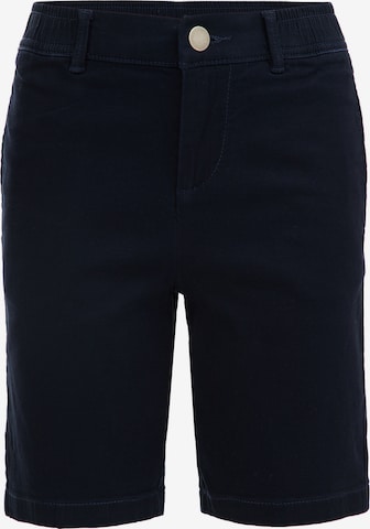 WE Fashion - Slimfit Pantalón en azul: frente