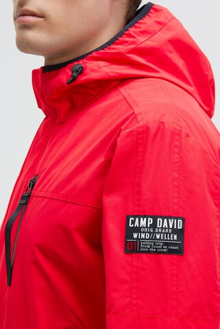 CAMP DAVID Übergangsjacke in Rot