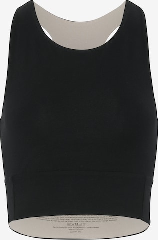 Detto Fatto Sports Top ' Yoga by Caro Cult ' in Beige: front