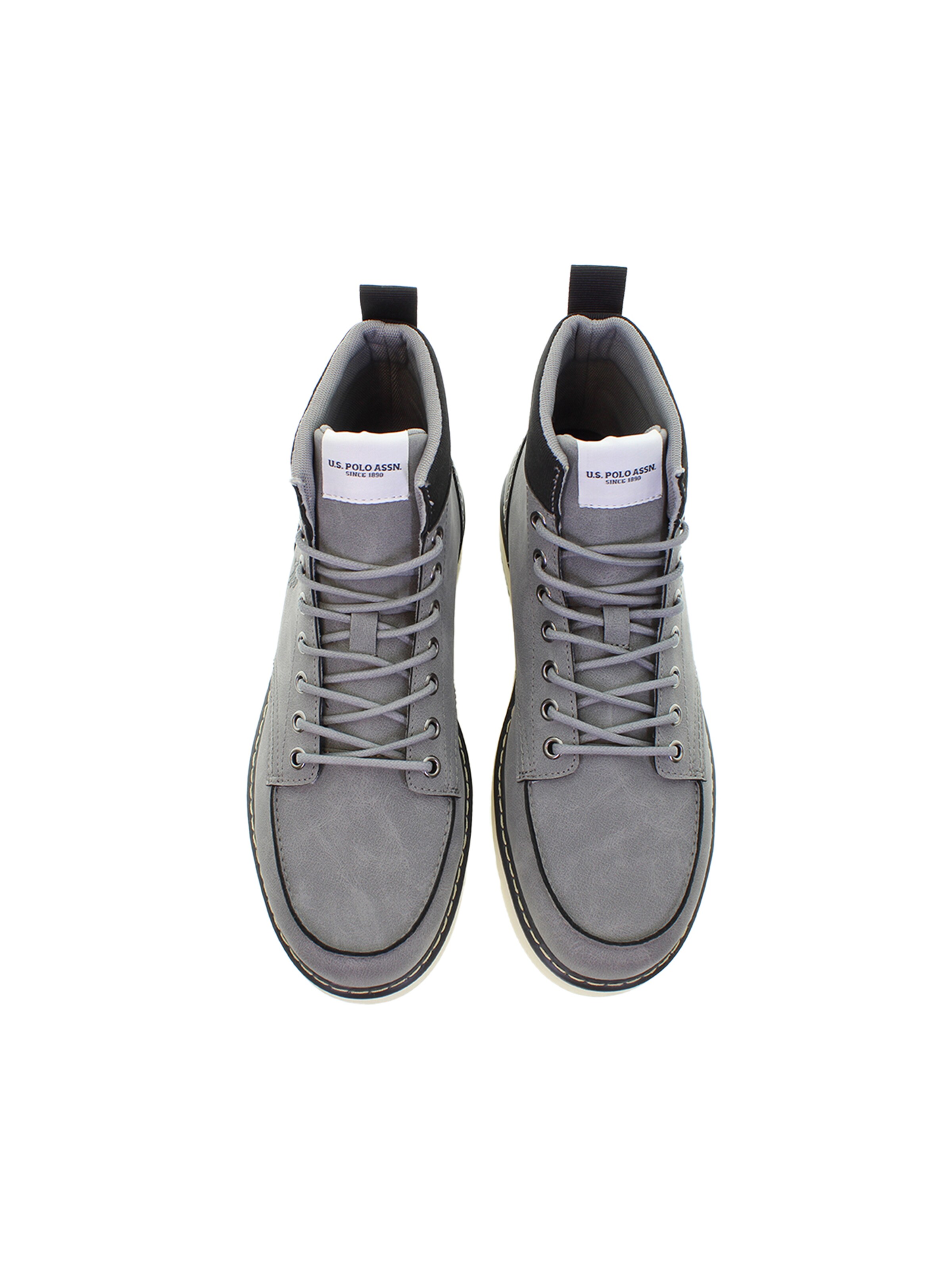 U.S. POLO ASSN. Veterboots 'London001' in Grijs