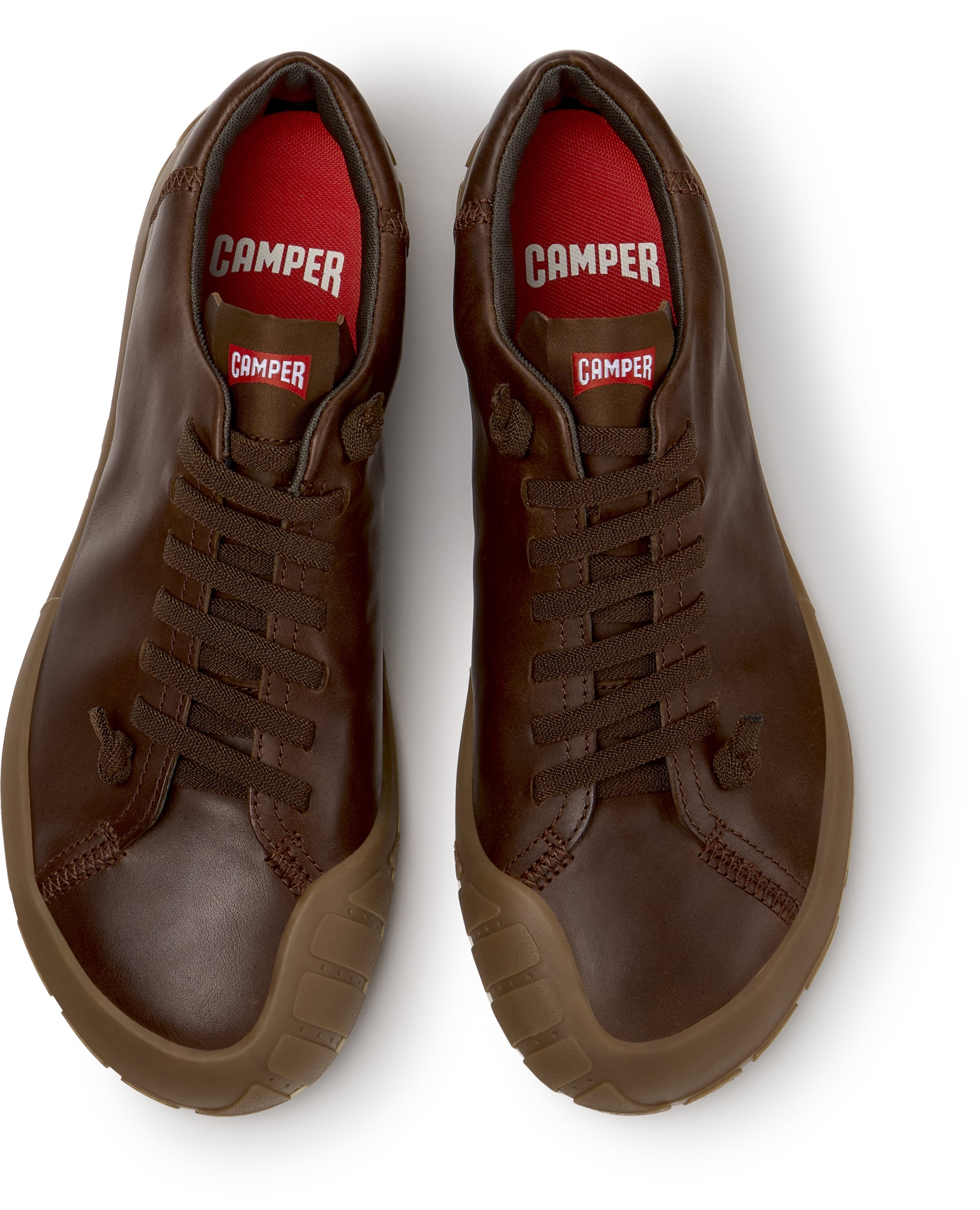 Sneaker bassa ' Peu Path+ ' di CAMPER in marrone