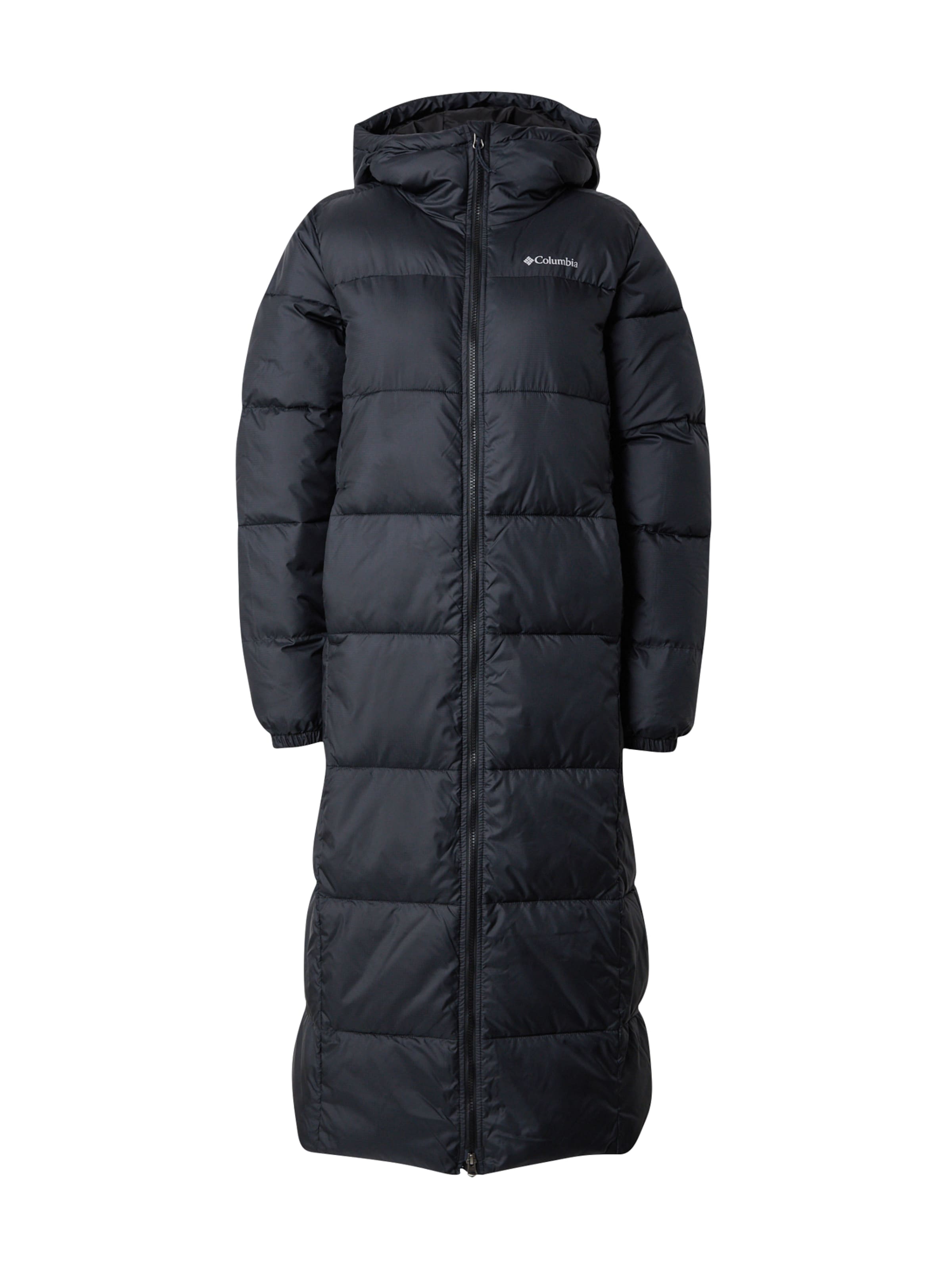 Geacă fâș 'Puffect II' de la COLUMBIA pe negru: față