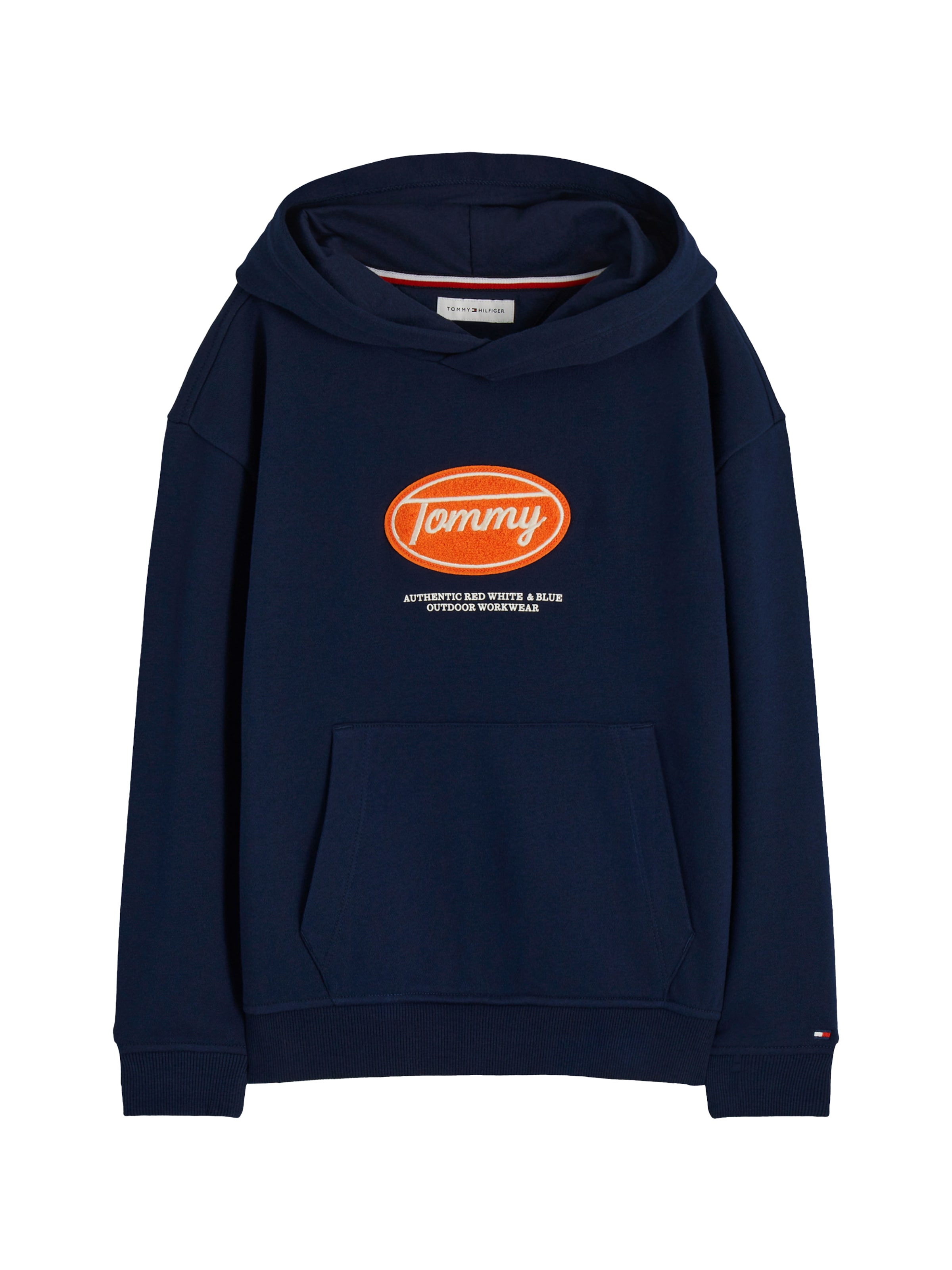 TOMMY HILFIGER Sweatshirt in Blauw: voorkant