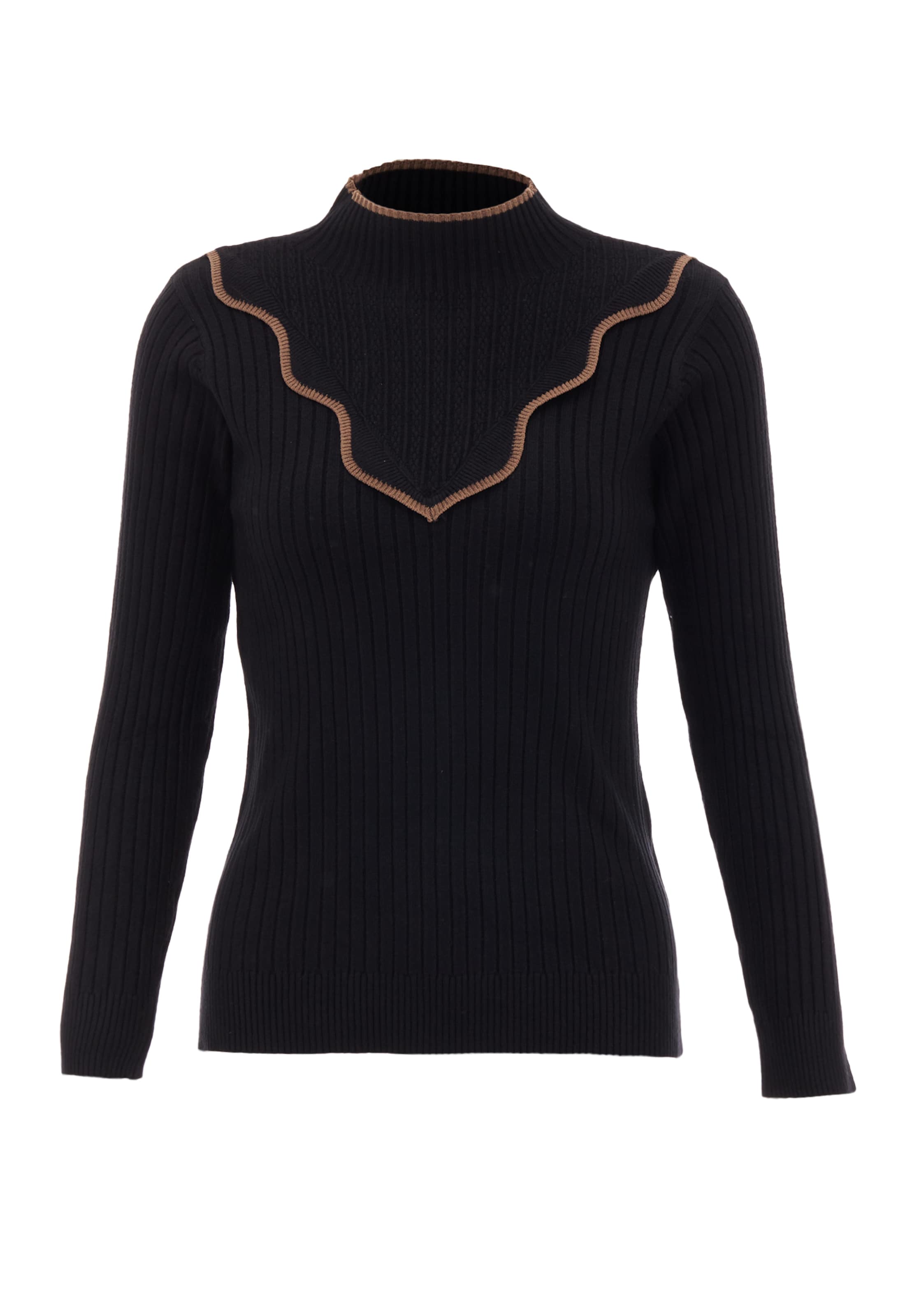 NALLY - Pullover em preto: frente