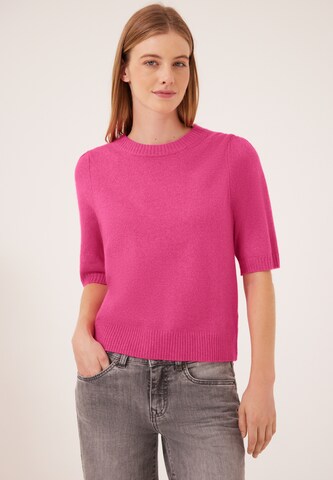 Street One Studio Sweater in Pink: front