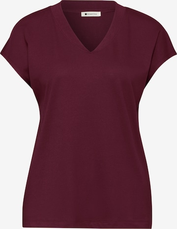 STREET ONE Shirt in Red: front