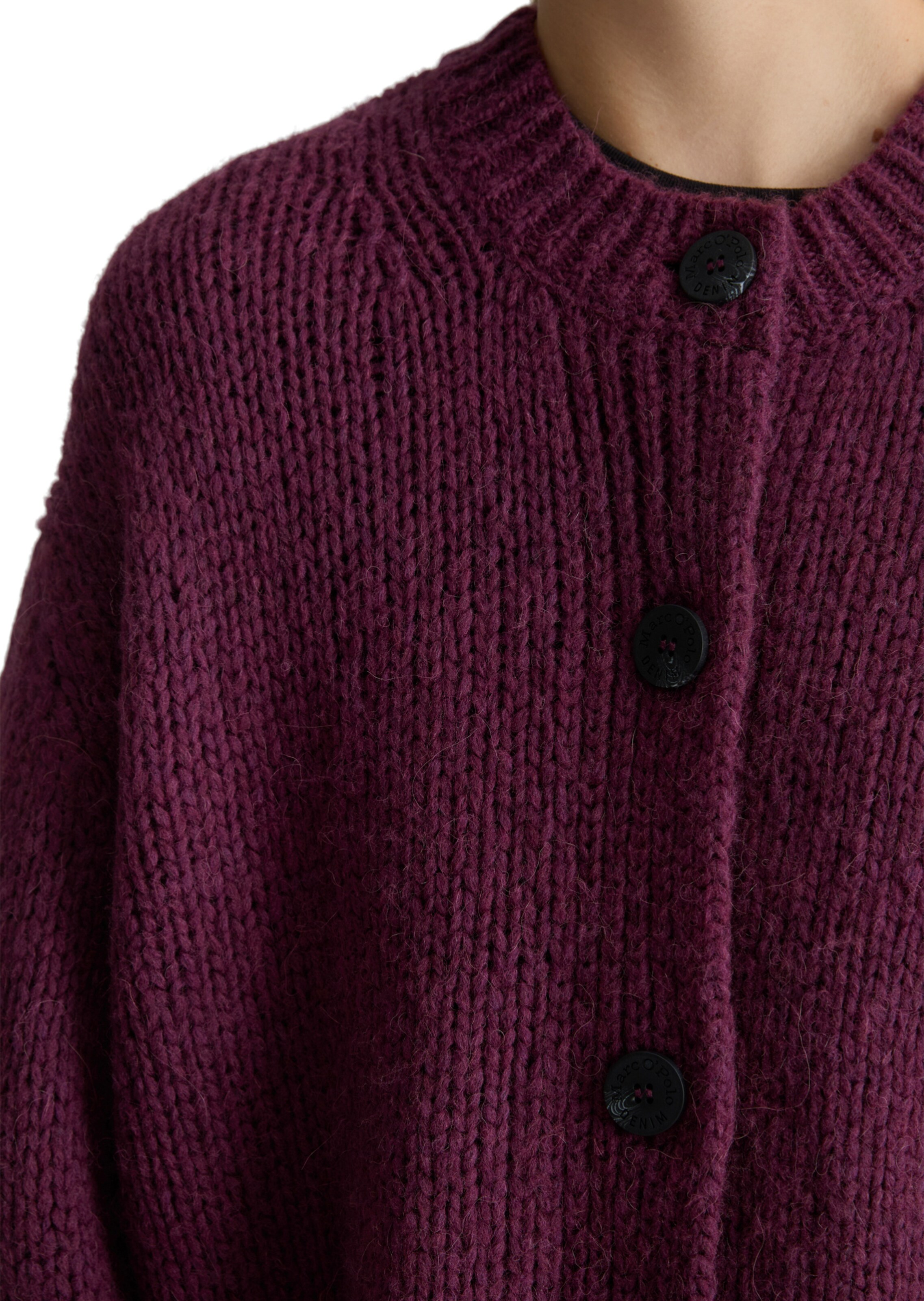 Marc O'Polo DENIM Strickjacke in Rot