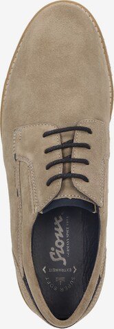 SIOUX Schnürschuh 'Dilip-716-H' in Beige