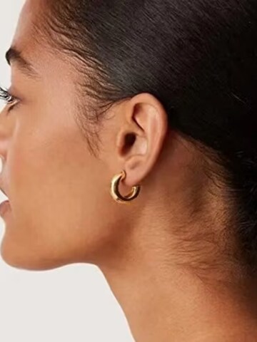 ROUGEMONT Jewellery Earrings 'Trendige Creolen Ohrringe 2,0cm' in Gold