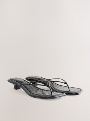 Next T-bar sandals 'Forever Comfort' in Black