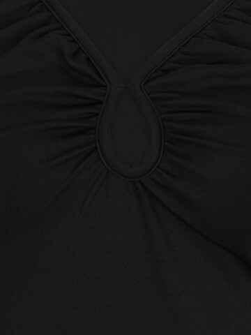 Dorothy Perkins Petite Obleka | črna barva