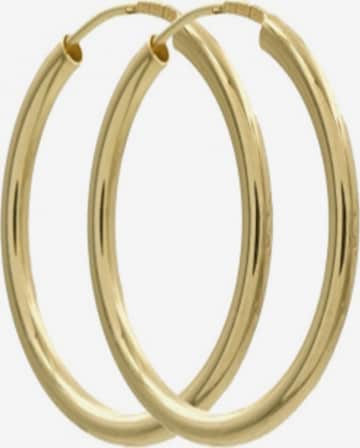 Fiocco Jewelry Earrings 'Hoops' in Yellow: front