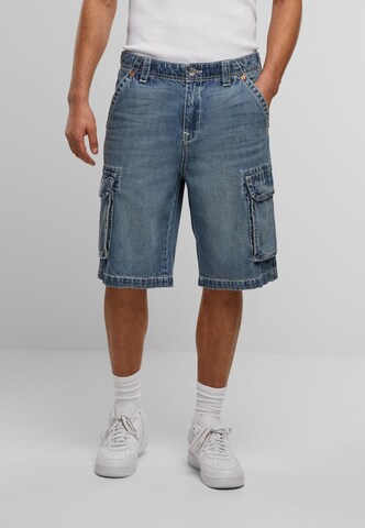 regular Jeans cargo 'Vinny' di True Religion in blu