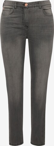 Ulla Popken Slim fit Jeans in Grey: front