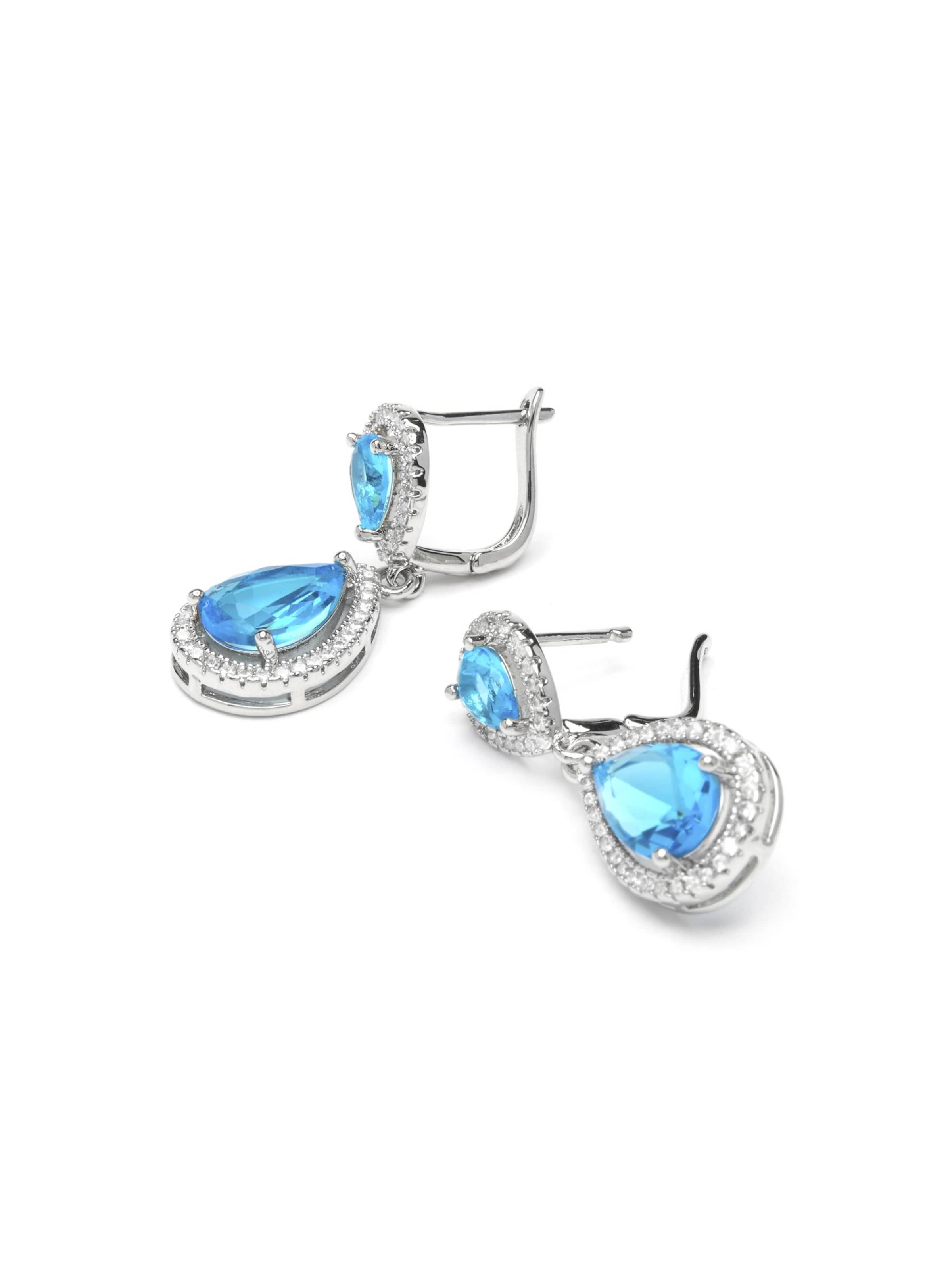 Boucles d'oreilles 'Misim' Luxenter en bleu