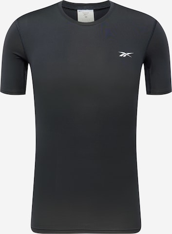 Reebok Sport Performance Shirt 'Workout Ready' in Black: front