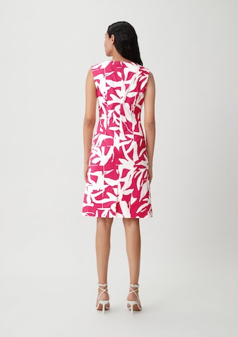 COMMA Summer Dress in Pink: back