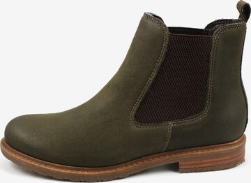 TAMARIS Chelsea boots in Groen