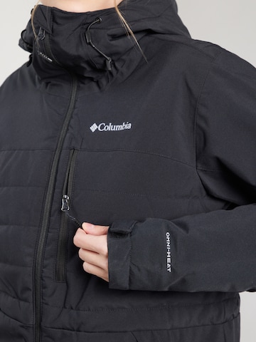 COLUMBIA - Casaco deportivo 'Powdered Peak' em preto