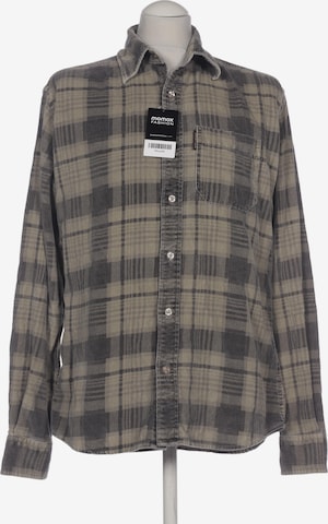 SCOTCH & SODA Button Up Shirt in M in Beige: front