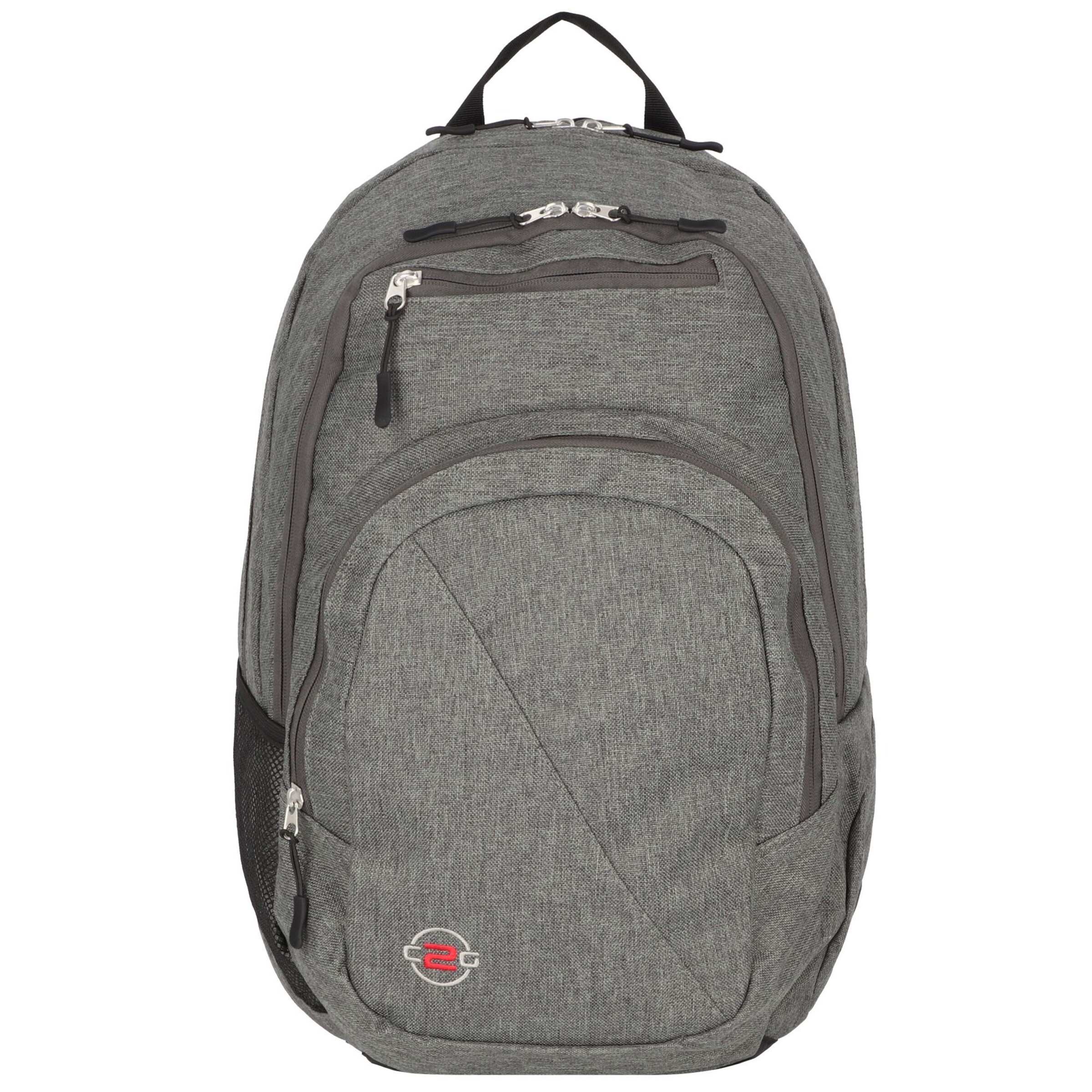 Nowi Rucksack 'C2G' in Grau: Vorderseite