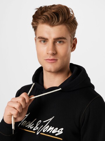 JACK & JONES Sweatshirt 'Tons' in Zwart