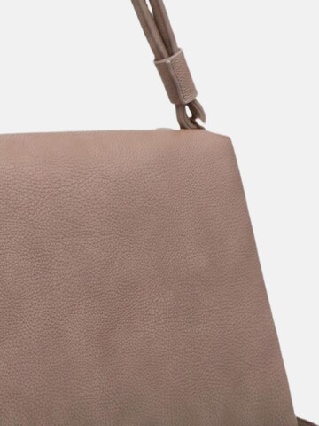 Borsa a mano 'Borsa a mano Kassandra Luxette poliestere chiusura zip' di Kassandra in grigio