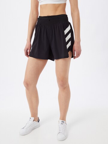 ADIDAS TERREX Regular Sports trousers in Black: front