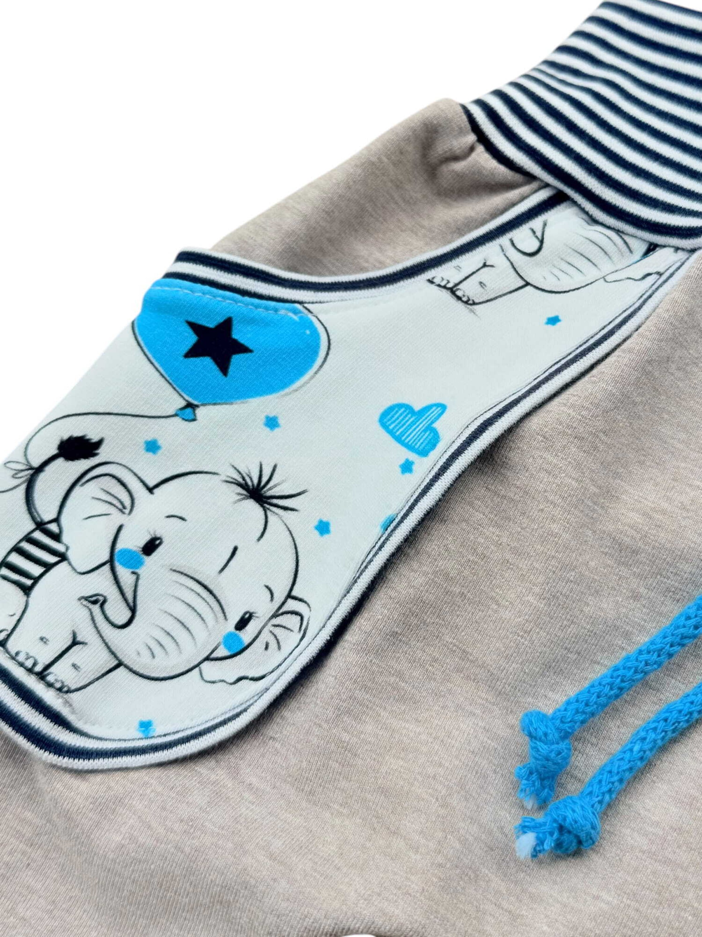 Land-Juwelen Tapered Trousers in Beige