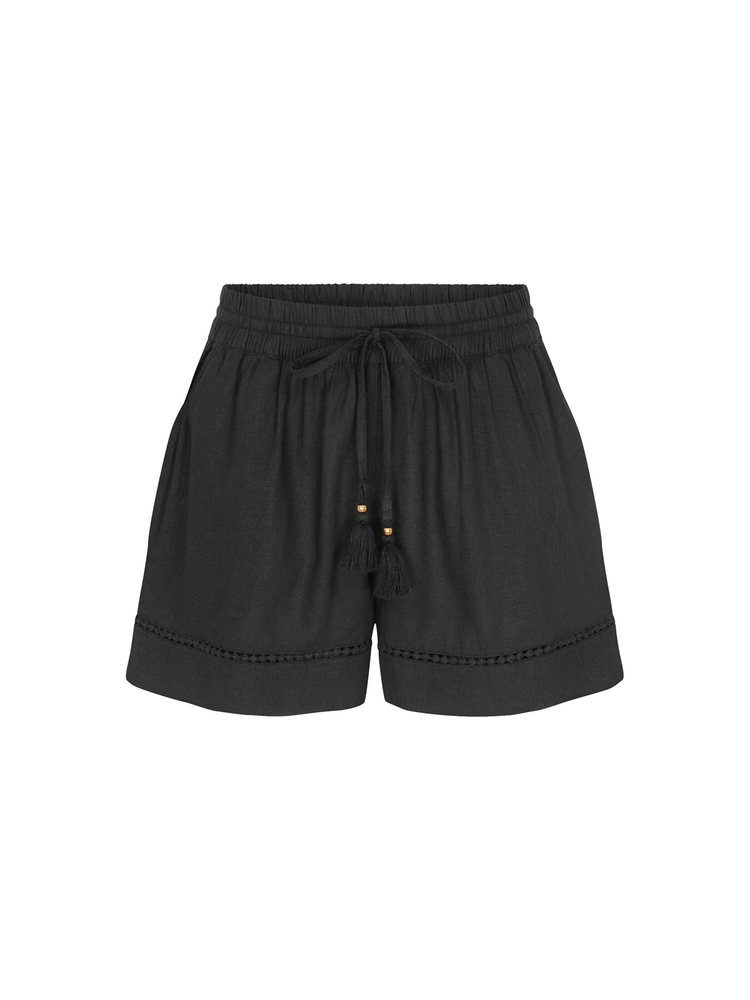 TRIUMPH Strandshorts ' Red Label Summer Wears ' in Schwarz: Vorderseite