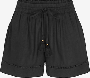 TRIUMPH Strandshorts ' Red Label Summer Wears ' in Schwarz: Vorderseite