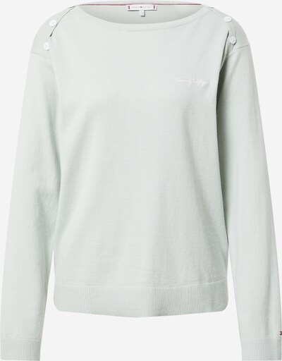 TOMMY HILFIGER Pull-over en vert pastel, Vue avec produit