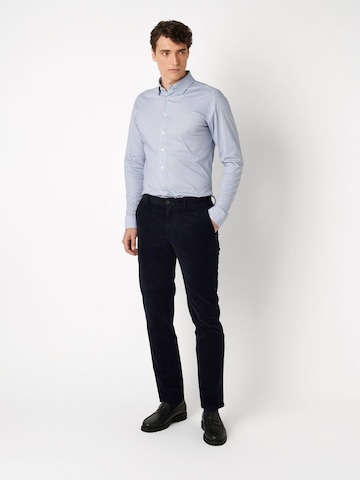 Coupe slim Chemise business DESOTO en bleu