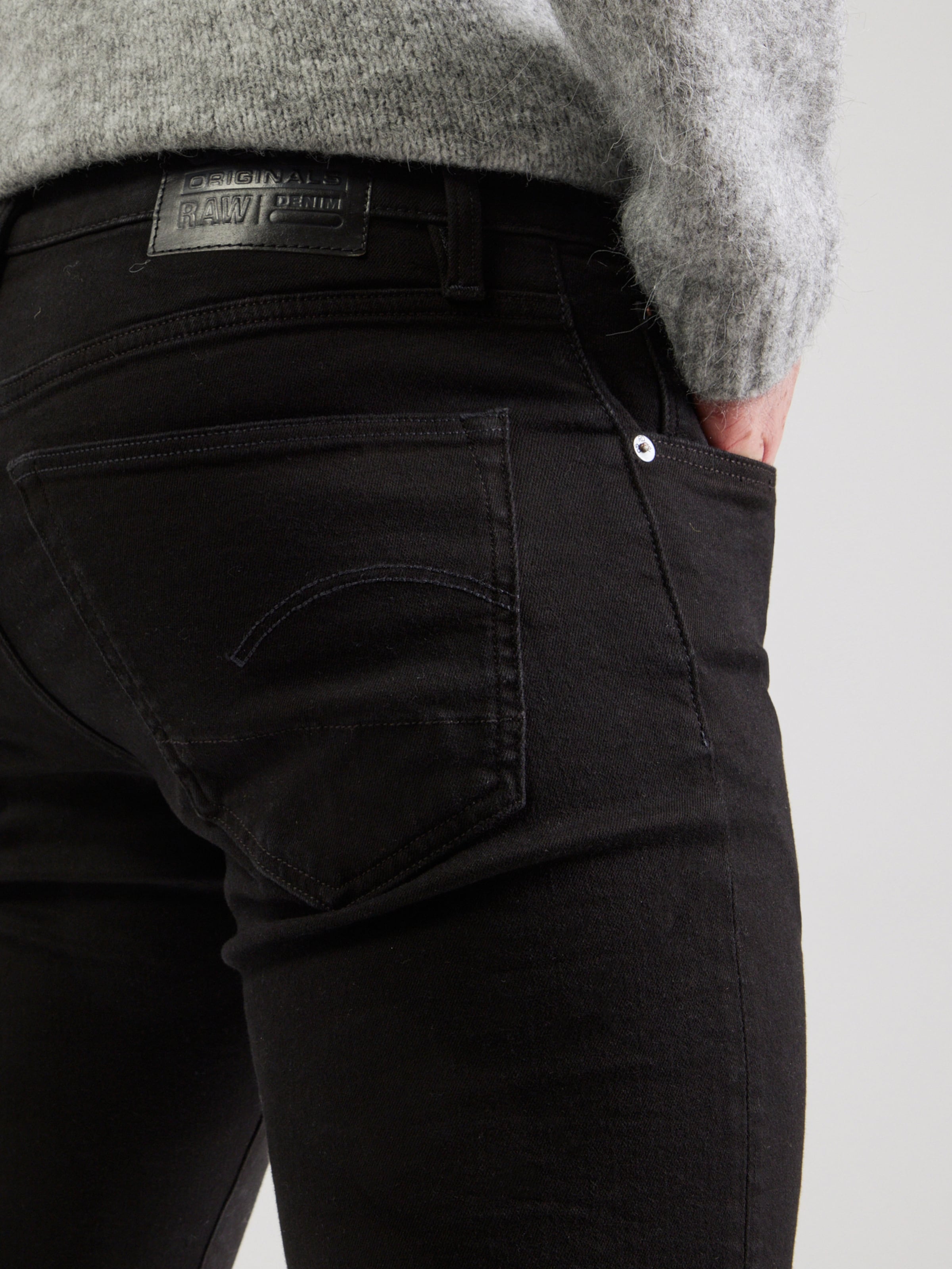 G-STAR Слим Джинсы '3301' в Черный