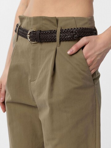 Antioch Tapered Élére vasalt nadrágok 'Giada' - zöld
