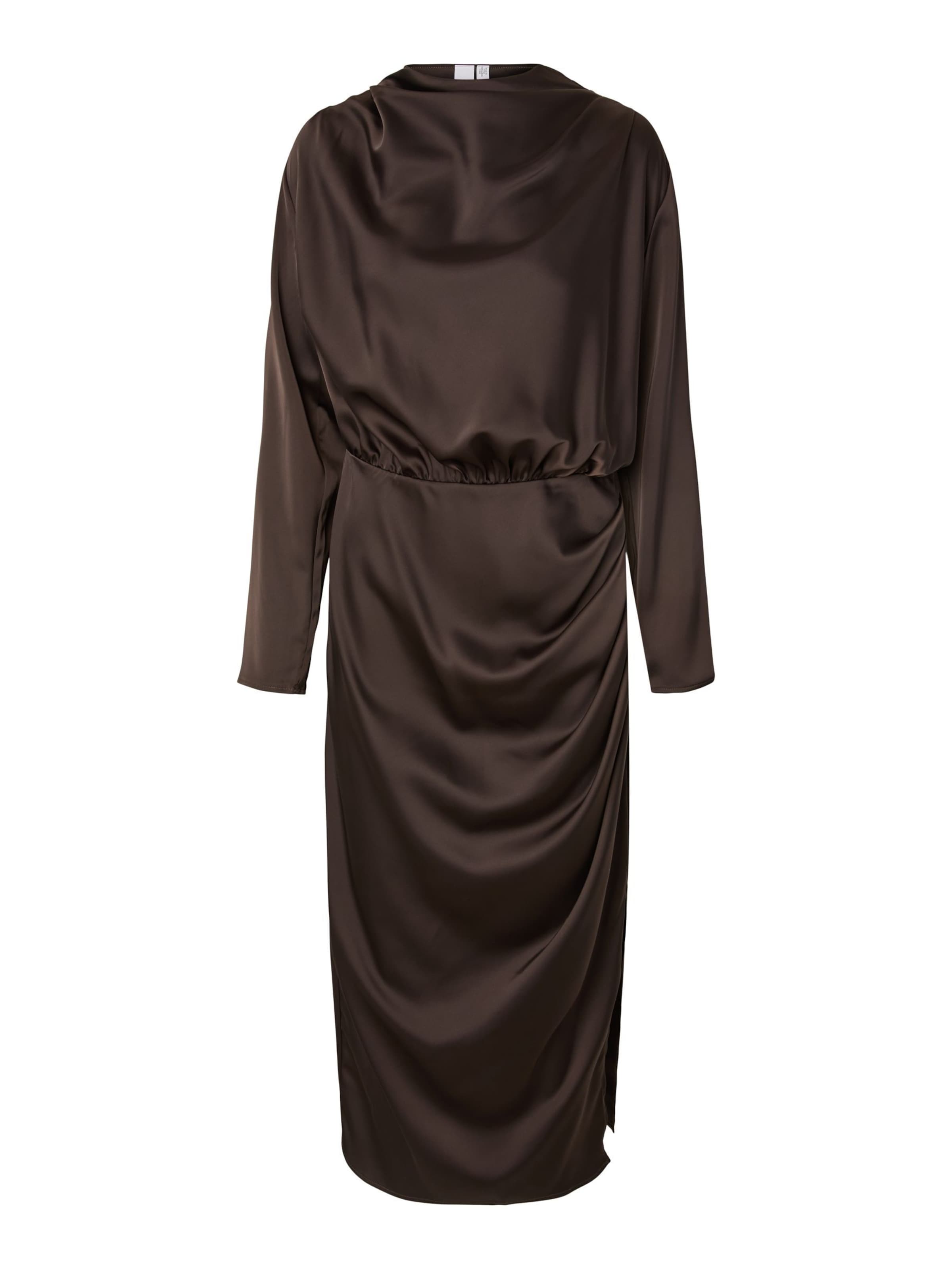 YAS Dress 'PELLA' in Brown: front