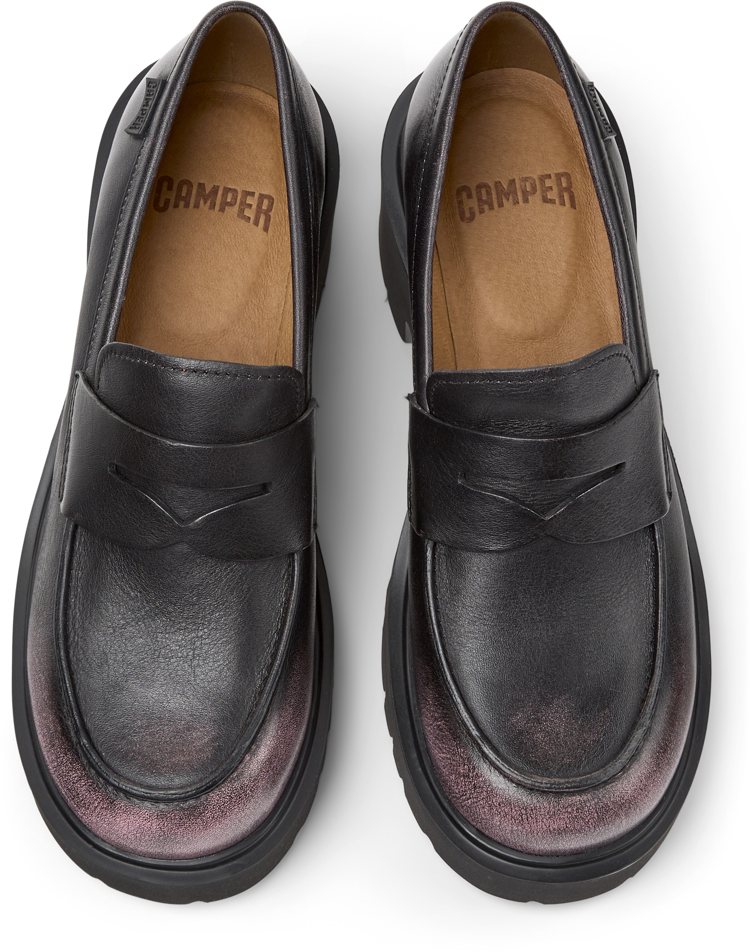 Chaussure à lacets 'Milah' CAMPER en noir