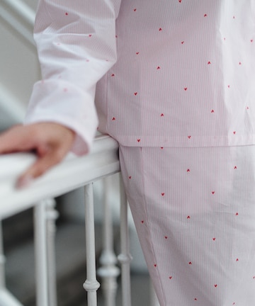 Hunkemöller Pyjamahose in Weiß