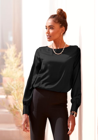 LASCANA - Blusa en negro: frente