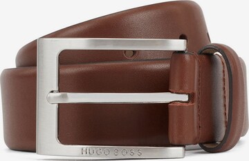 Ceinture 'Barnabie' BOSS en marron : devant