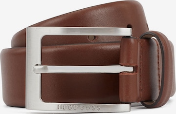 BOSS Orange Belt 'Barnabie' in Brown: front