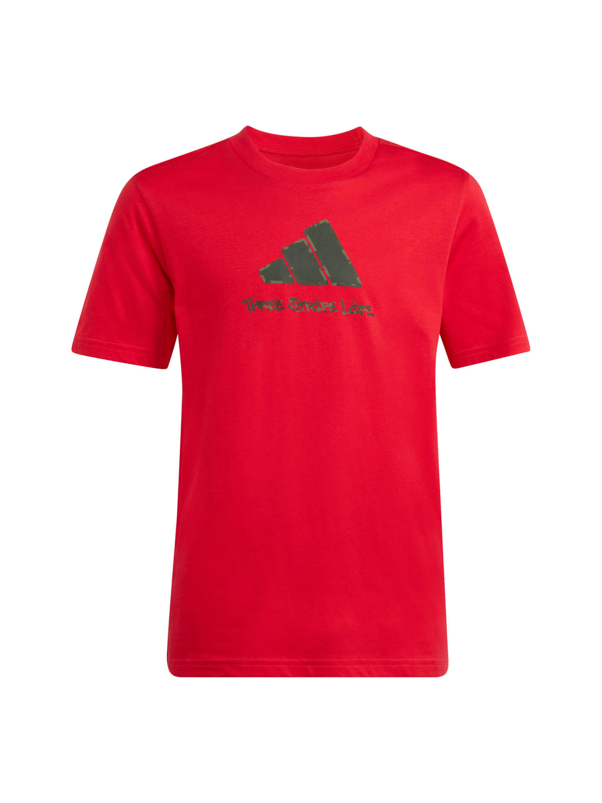 ADIDAS SPORTSWEAR - Camiseta funcional en rojo: frente