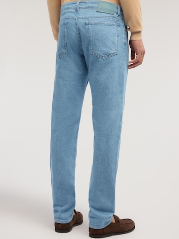 Coupe slim Jean Trussardi en bleu