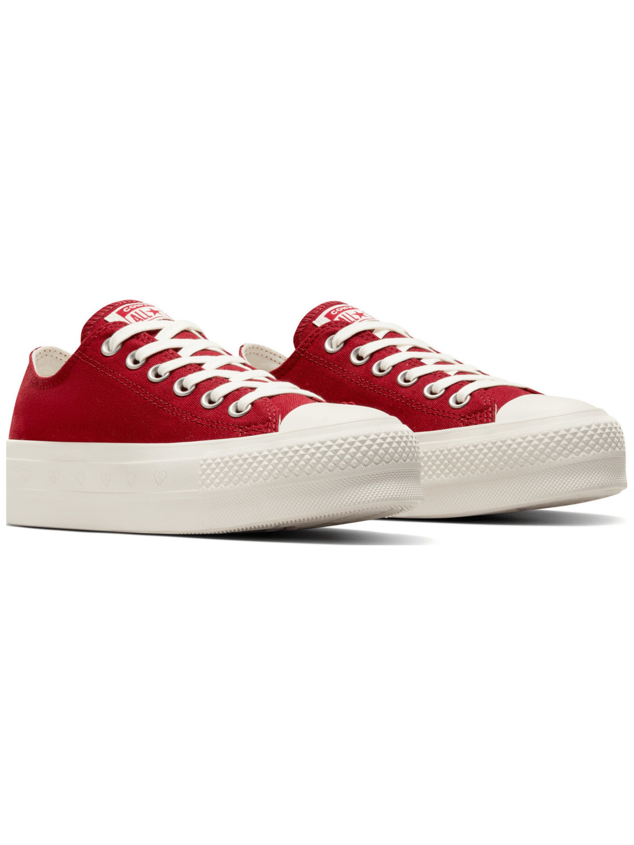 Sneaker bassa 'Converse Chuck Taylor As Lift' di CONVERSE in rosso