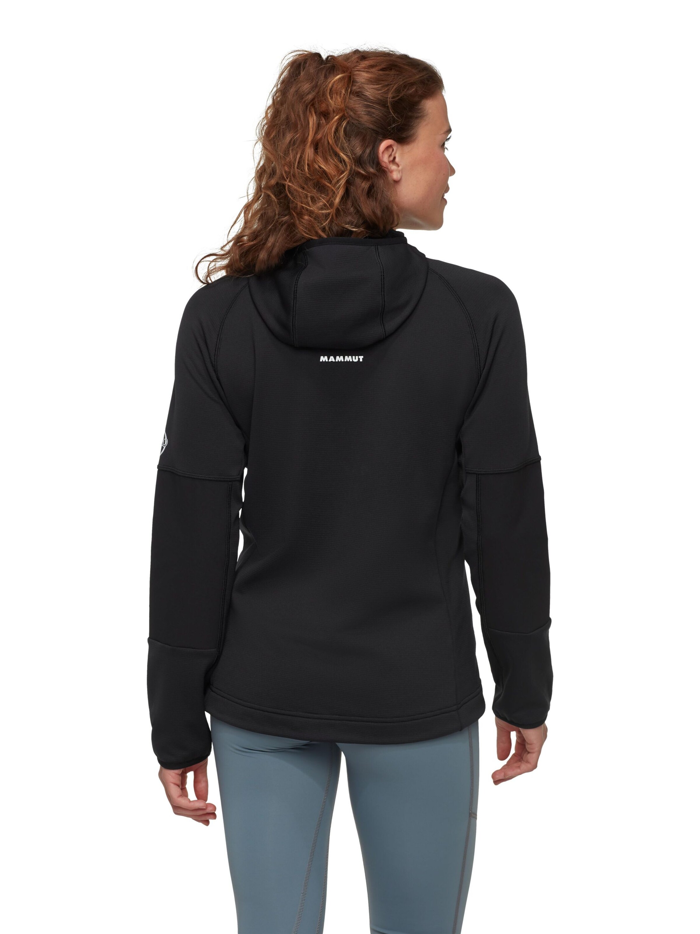 MAMMUT Funktionsfleecejacke 'Massone' in Schwarz