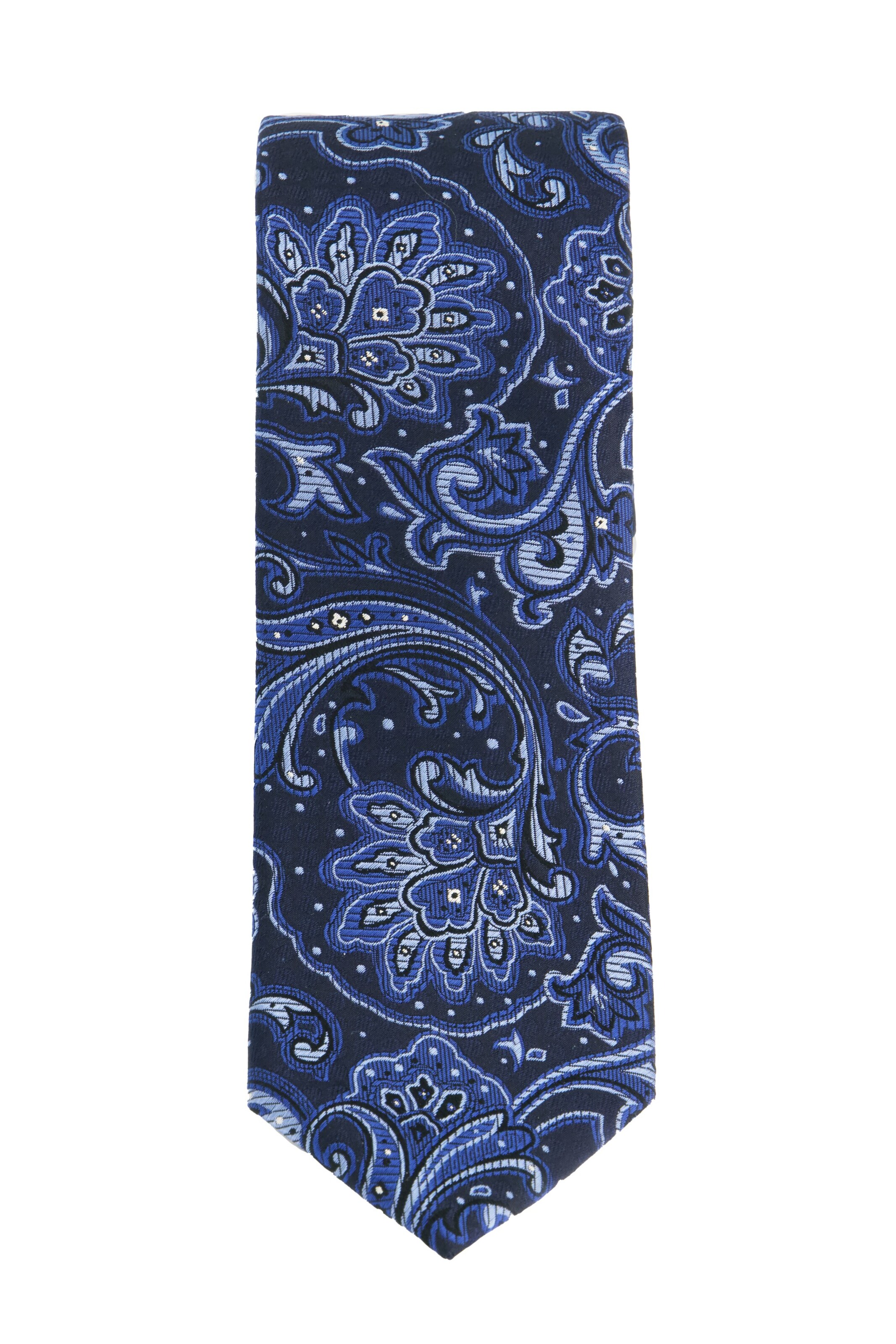 JP1880 Stropdas in Blauw: voorkant