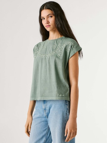 Pepe Jeans Shirt 'MINA' in Grün