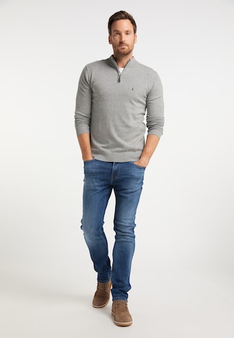 DreiMaster Maritim Pullover 'Prin' i grå
