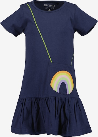 BLUE SEVEN Šaty – modrá: přední strana